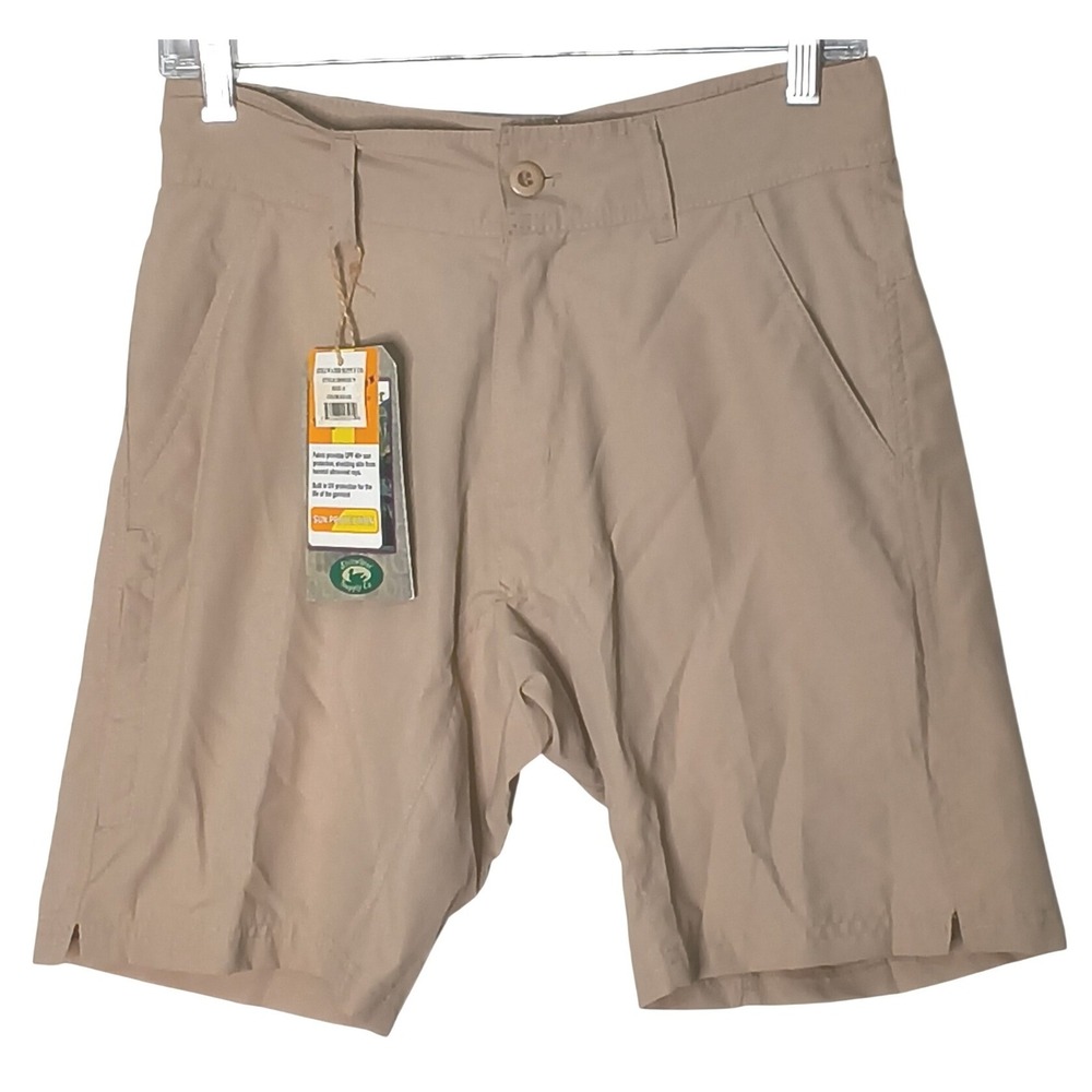 Stillwater Supply Co Shorts Women‎ Size 6 Khaki UPF 40+ Ripstop Outdoor 20501DUN